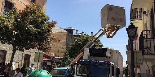 Fallece un trabajador en un accidente laboral en San Lorenzo de El Escorial