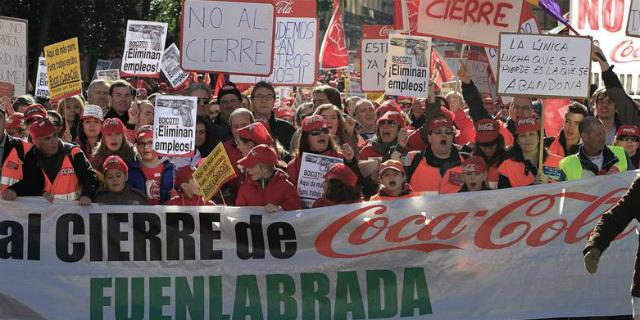 Coca-Cola Iberian reabrirá el martes el centro de Fuenlabrada para tareas de limpieza