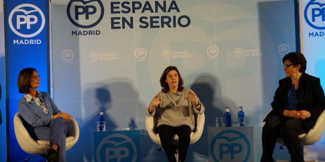 Sáenz de Santamaría: "El Ayuntamiento de Madrid es un gobierno de perdedores"