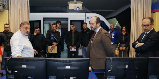 Los futuros maquinistas de Metro comienzan el curso de formación
