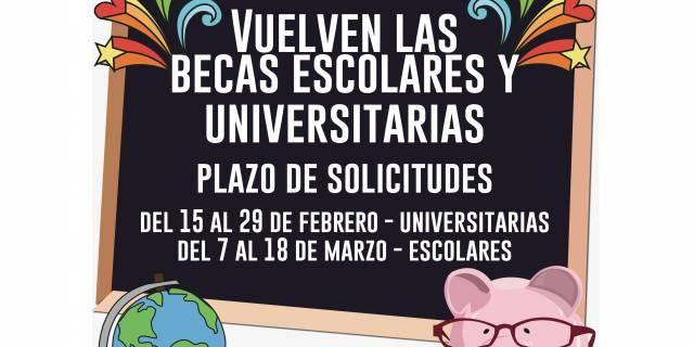 Becas de hastas 150 euros para los universitarios de Galapagar