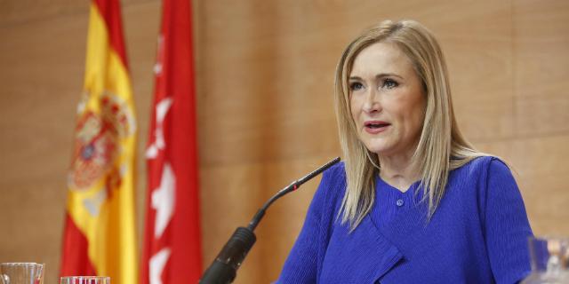 Cifuentes entiende el "rechazo" al PP tras el caso Lezo