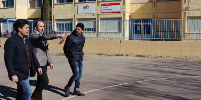 Galapagar avanza para arrancar la segunda fase de remodelación del Colegio San Gregorio