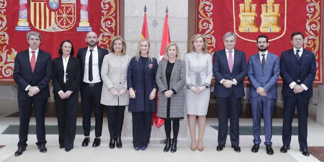 Los cinco nuevos altos cargos del Gobierno de Cristina Cifuentes