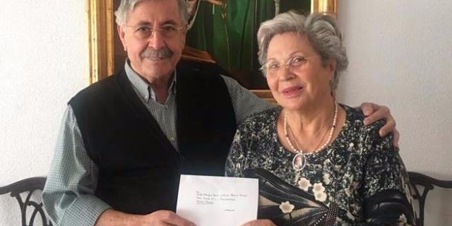 El Papa Francisco escribe de su puño y letra a un matrimonio de Fuenlabrada