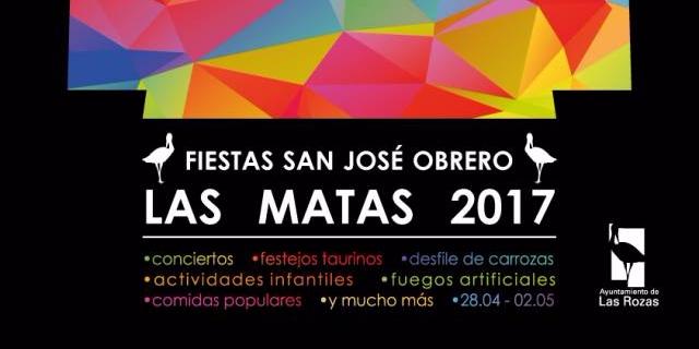 Programación de las fiestas patronales de San José Obrero en Las Matas