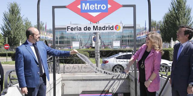 La parada de Metro de Campo de las Naciones se llamará Feria de Madrid
