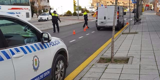 La Policía Local de Villaviciosa de Odón realizó 21 controles de alcohol y drogas