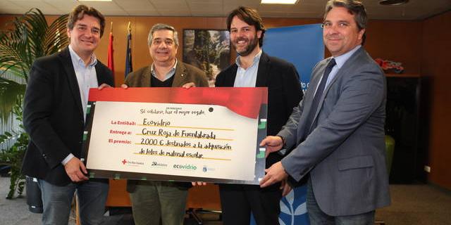 Fuenlabrada consiguió reciclar 140 toneladas de vidrio en la campaña Sé solidario, haz el mejor regalo
