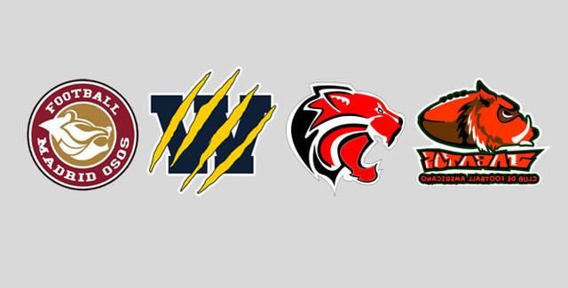 Osos, Wildcats, Capitals y Jabatos, semifinalistas de la LMFA9