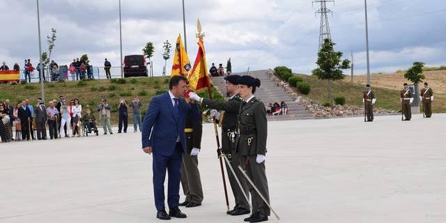 Más de 100 personas juraron bandera en Humanes de Madrid