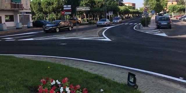 La Comunidad finaliza las obras de asfaltado de la travesía de la M-405 en Humanes