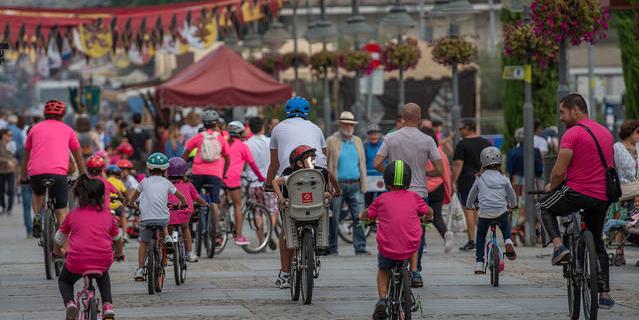 Récord de inscripciones en la gran Fiesta de la Bici de Majadahonda