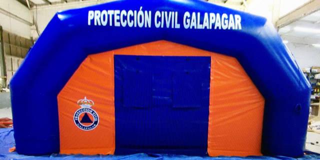 Galapagar instala un hospital de campaña para las fiestas patronales