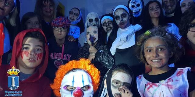 Gran éxito de participación en el Mini Pasaje del Terror en Humanes de Madrid