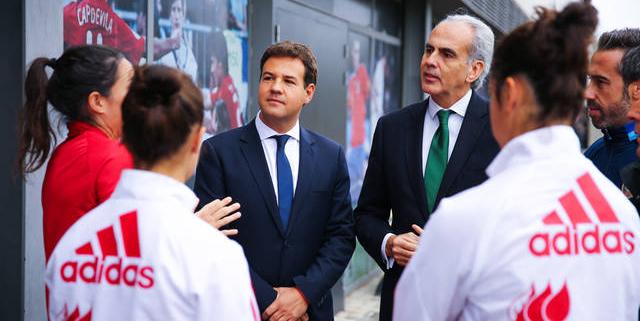 De la Uz, Ruiz Escudero y Selección Española de Fútbol Femenino apoyan la donación de médula ósea en Las Rozas