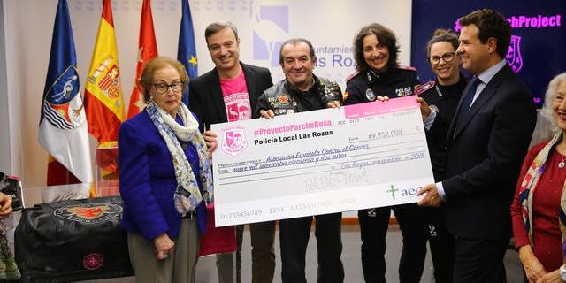 El Proyecto Parche Rosa de Las Rozas recauda 10.000 euros contra el cáncer