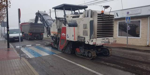 En marcha nueva operación asfalto de Sevilla la Nueva