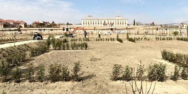 Boadilla reactiva el programa Abierto por Obras para conocer cómo evoluciona las antiguas huertas del palacio