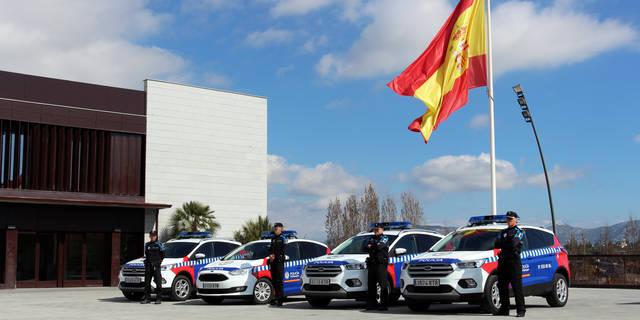 Galapagar patrulla con cuatros coches más de policía 