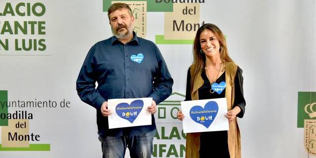 Boadilla anima a los vecinos a adherirse a la campaña #LaSuerteDeTenerte de Down España