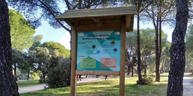 El Monte del Pilar de Majadahonda estrena señalización