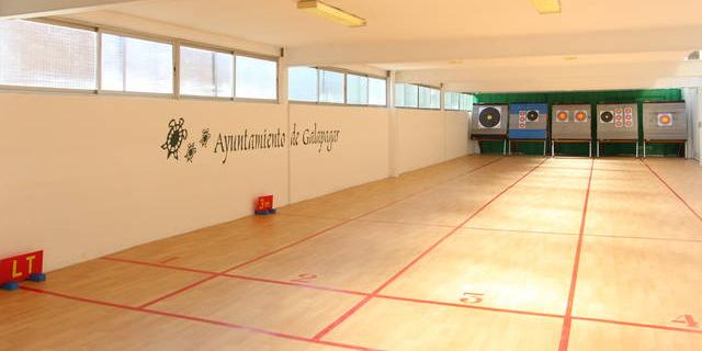 Galapagar ya puede disfrutar de la renovada sala de tiro con arco