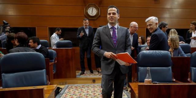 Aguado tenderá la mano a Díaz Ayuso para construir "un gran centro liberal" en la Comunidad