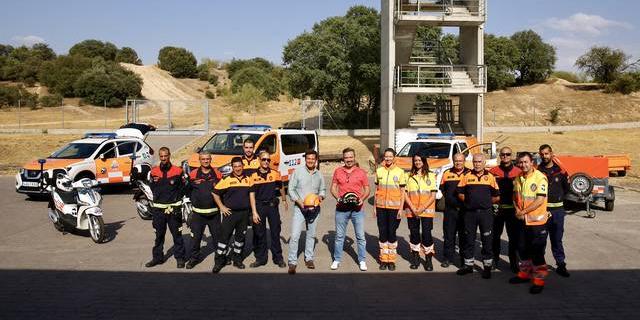 Las Rozas dota con cinco nuevos vehículos a los voluntarios de Protección Civil