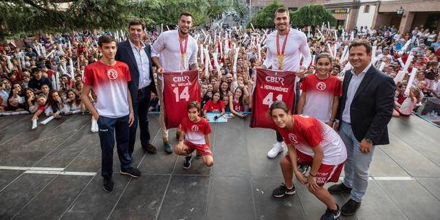 Las Rozas dará el nombre de Hernangómez a un pabellón de baloncesto