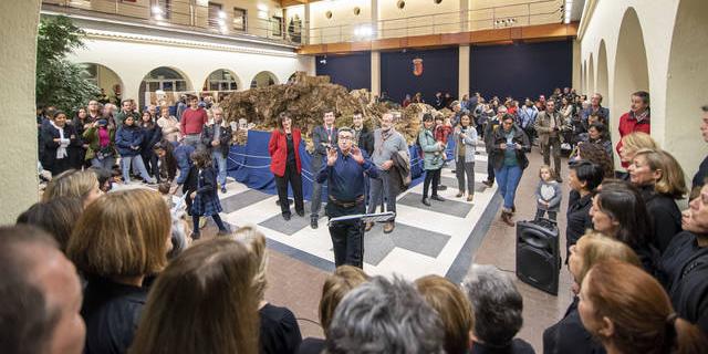 Pozuelo acoge un gran Belén de 85 metros cuadrados y 450 figuras