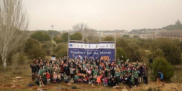 Las Rozas, sede de la COP25 con la plantación de 1.000 árboles para combatir la crisis climática