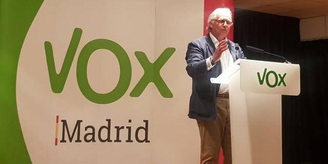 El portavoz de Vox Pozuelo, Juan José Aizcorbe, renuncia a su acta de concejal 