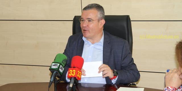 Hita asegura que Arganda está al corriente del pago de las tasas del vertedero de Valdemingómez