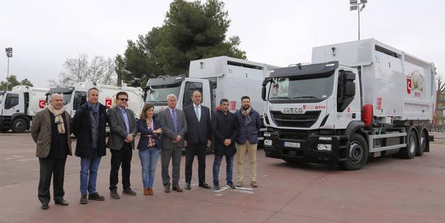 San Sebastián de los Reyes renueva su flota de vehículos de recogida de residuos