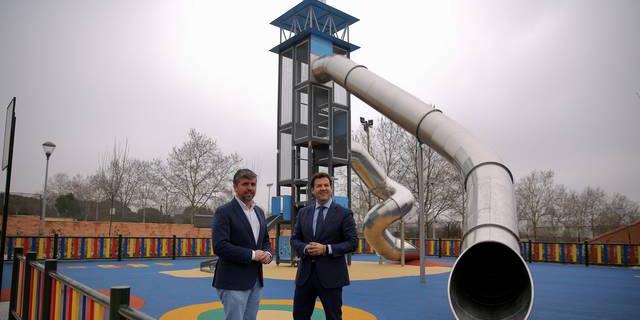 Las Rozas finaliza la remodelación del parque Castillo de Atienza