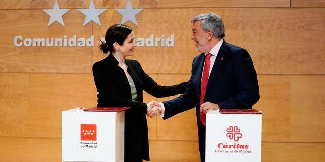 La Comunidad renueva la cesión de 176 viviendas sociales a Cáritas Madrid