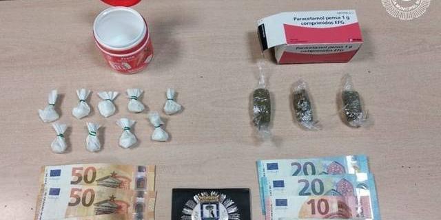 Detenido por ir en taxi a distribuir sustancias estupefacientes por la ciudad