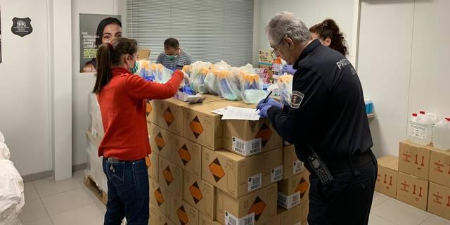 Tres Cantos recibe 1.680 unidades de gel hidroalcohólico gracias a ‘Empresas solidarias’