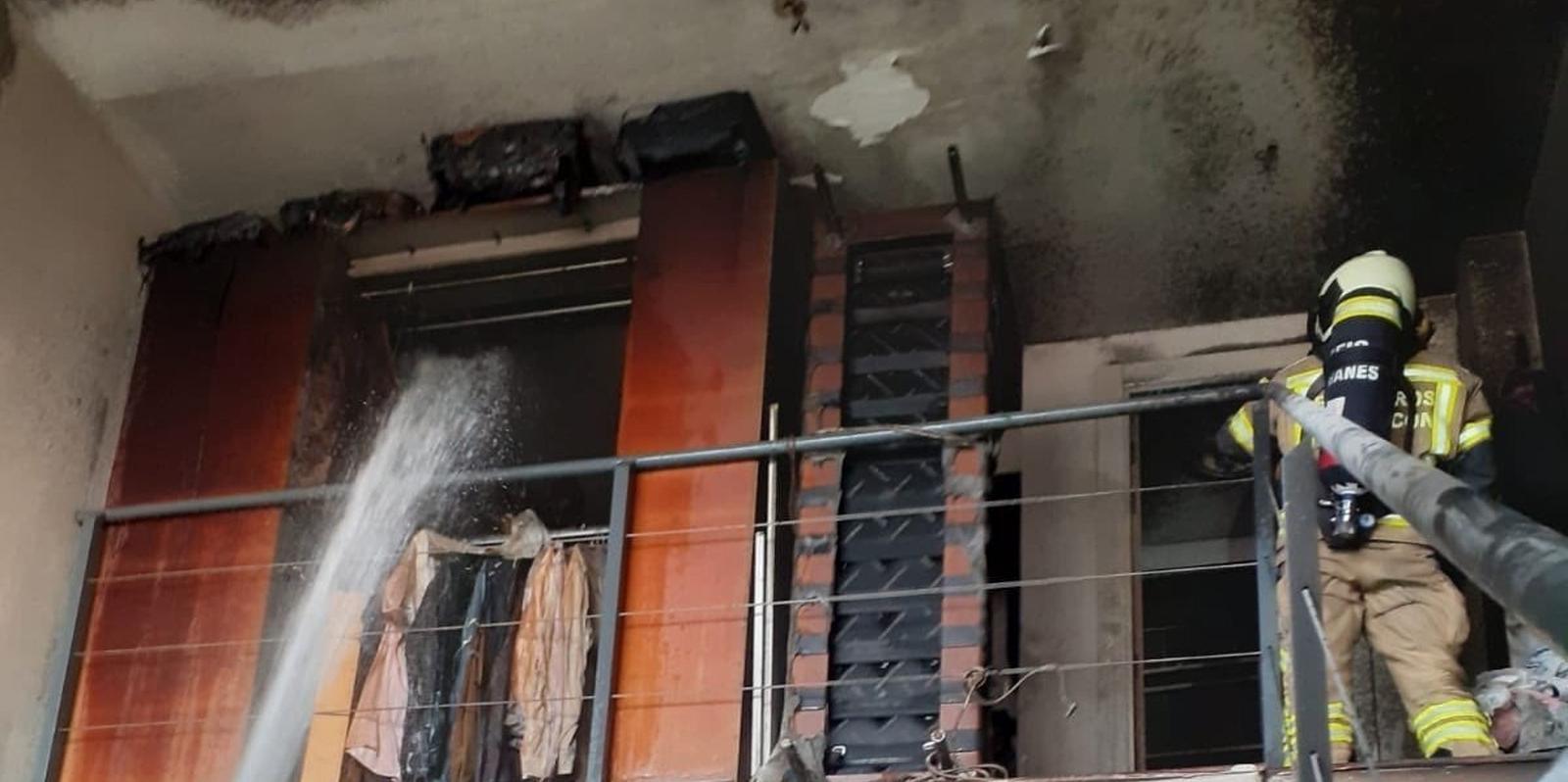 Un fallecido de 77 años por inhalación de humo en el incendio de su vivienda en Leganés