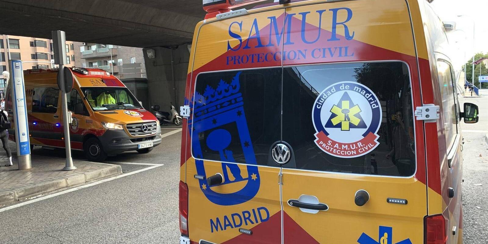 Dos heridas leves por el incendio de un piso en Aluche