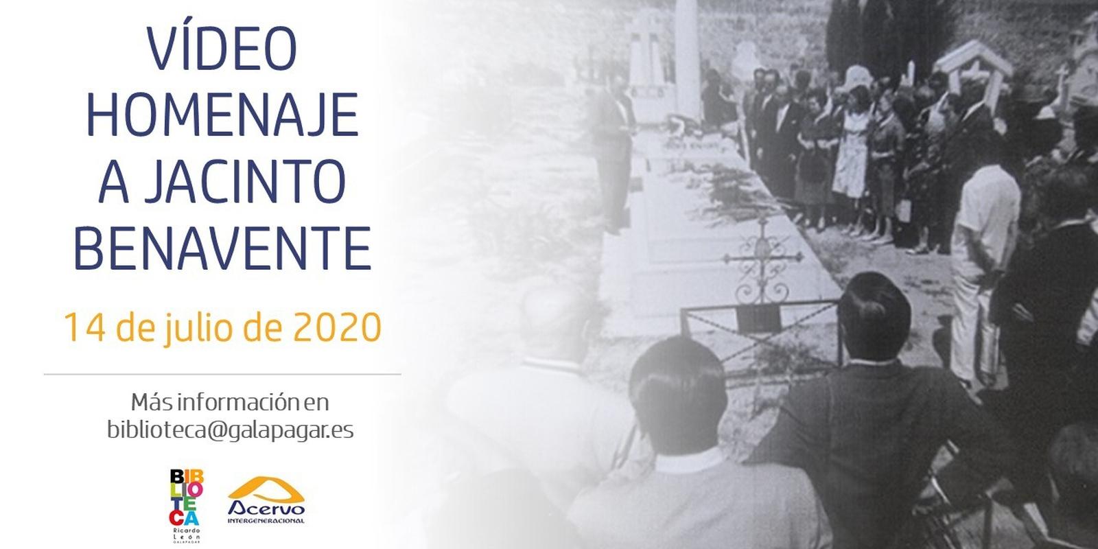 Galapagar prepara un vídeo homenaje a Jacinto Benavente