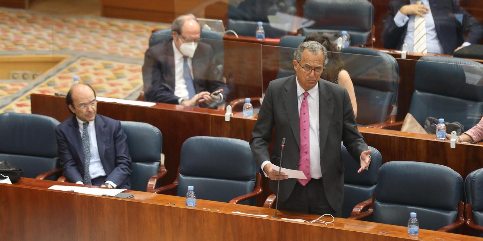 Ossorio defiende que la Comunidad de Madrid ayudará a la concertada frente a la "prehistórica fobia" del Gobierno