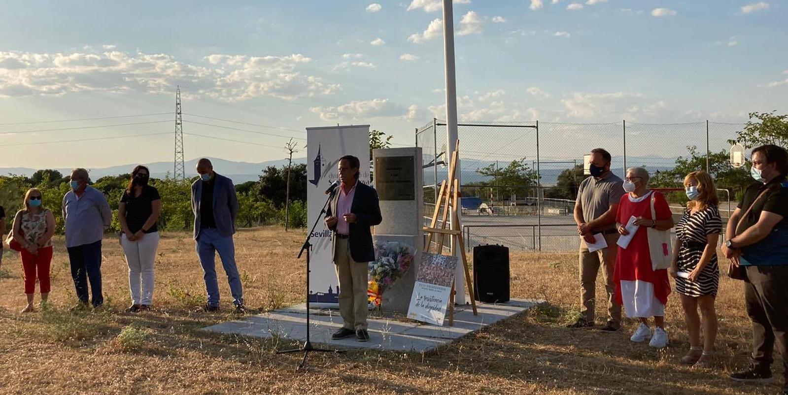Sevilla la Nueva celebra un acto homenaje a las Víctimas del Terrorismo