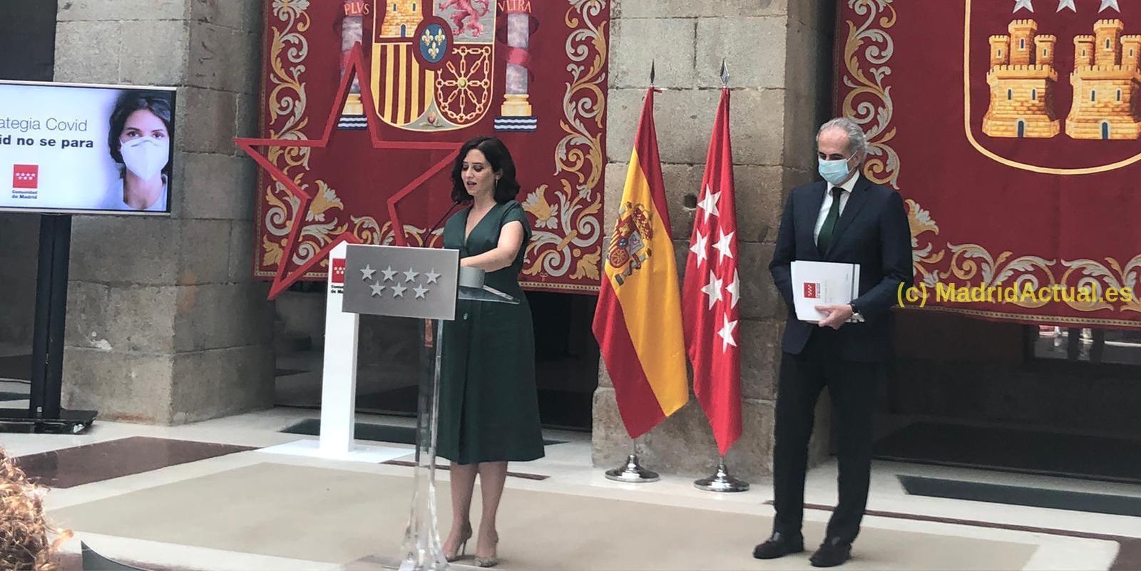 La mascarilla será obligatoria en Madrid y se limitan las reuniones a grupos de diez personas