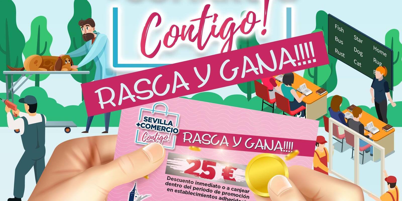 El Ayuntamiento de Sevilla la Nueva repartirá premios de 3.800 euros con la campaña “Rasca y Gana”