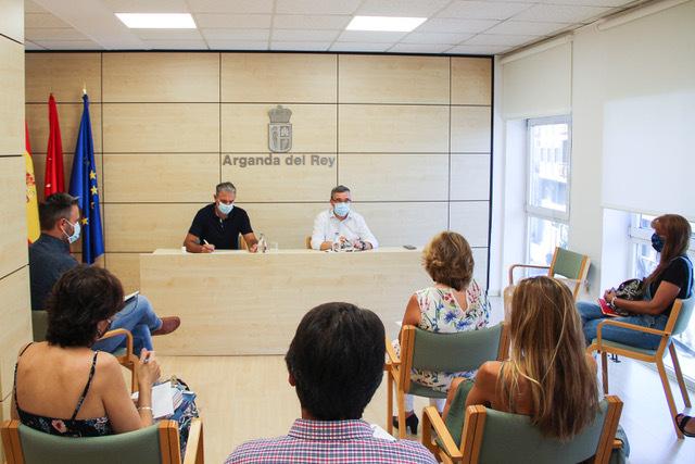 El alcalde de Arganda coordina con los centros de Educación la vuelta al cole en un entorno escolar seguro