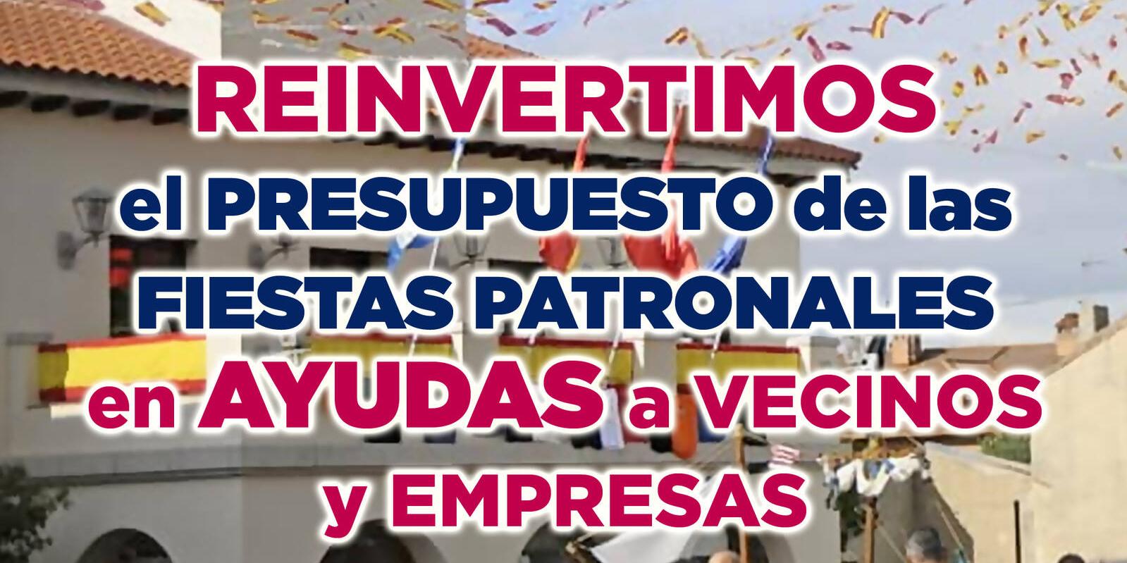 Sevilla la Nueva reinvierte el presupuesto de las Fiestas Patronales en ayudas a vecinos y empresas