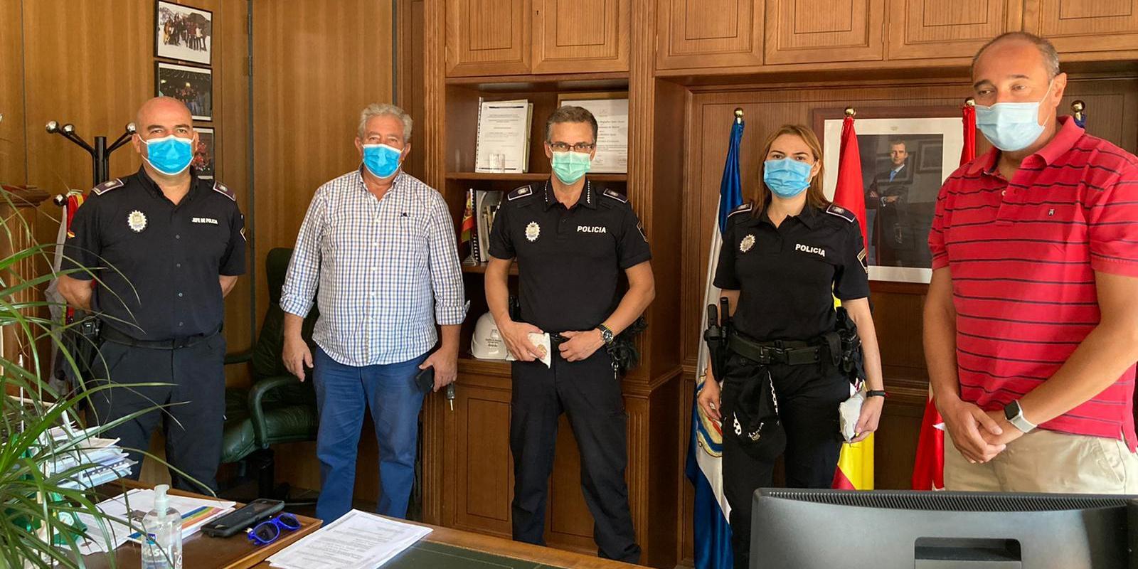 La Junta Local de Seguridad reporta una bajada de delitos penales en Sevilla la Nueva del 16%