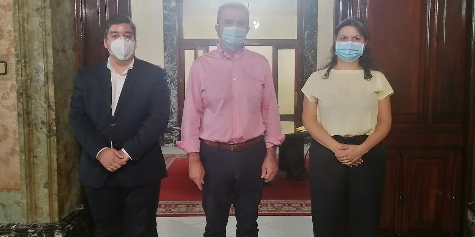 El alcalde y la concejala de Seguridad de Galapagar se reúnen con el Delegado del Gobierno en Madrid